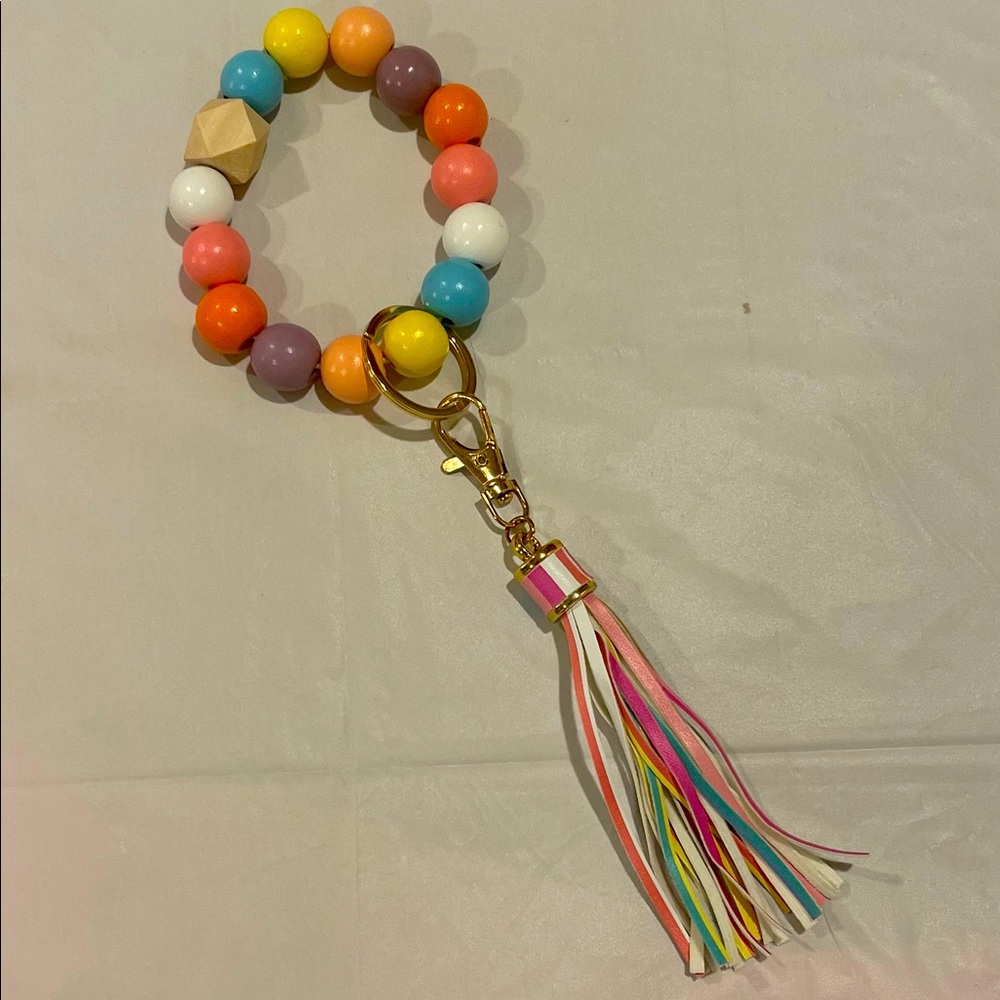 Handmade Wristlet Keychain Bracelet